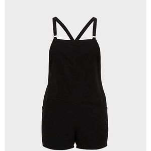 Overalls linen-black